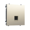 MS552005 Комплект механизма компьютерной розетки SIGMA Шёлк RJ-45 экранированной с/ш QUANT PRO (SP5520, PR185)