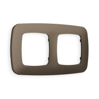 OF140632 Рамка OMEGA Ecta Темная бронза матовый 2-ая AMBRELLA VOLT