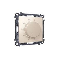 MA325710 Комплект механизма терморегулятора с датчиком для теплого пола с подсветкой 16A-250V ALFA Бежевый матовый QUANT AP3257, VM1381 AMBRELLA VOLT