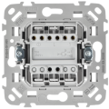 FLITE Выключатель 2-клавишный кнопочный 10А ВС12-2-0-ФлБ белый IEK