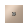 ARTGALLERY TV РОЗЕТКА проходная 4DB, механизм, ПЕСОЧНЫЙ GAL001292