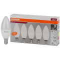 Лампа светодиодная LED Value LVCLB60 7SW/840 свеча матовая E14 230В 2х5 RU (уп.5шт) OSRAM 4058075577954