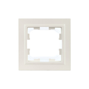 BRITE Рамка 1-местная IP44 РУ-1-БрЖ-44 жемчуг IEK