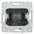 BRITE Выключатель 1-клавишный с индикацией 10А ВС10-1-1-БрМ маренго IEK