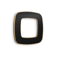 OF640541 Рамка OMEGA Coint Черный Стекло органическоеШампань 1-ая AMBRELLA VOLT