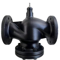 Клапан регулирующий 2-ход фланц PN16 DN100 124м³/ч -20…+130°С