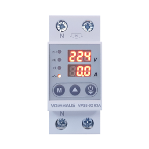 Реле контроля напряжения VOLTHAUS VPS8 02 U 63A