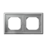 ARTGALLERY 2-постовая РАМКА IP44, АЛЮМИНИЙ GAL440302