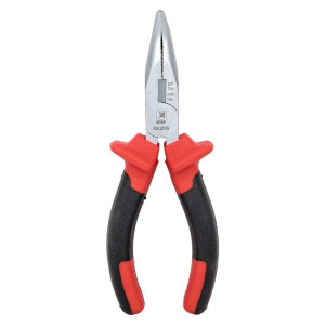 Длинногубцы изогнутые 160мм Master Basic EKF dgi-160-mas