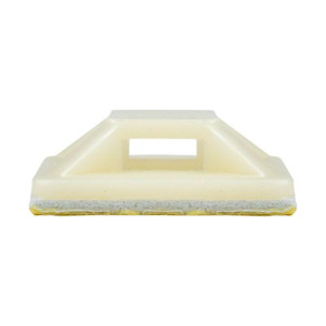 Площадка самоклеящаяся 40х40мм бел. (уп.100шт) EKF plc-40x40