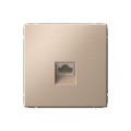 ARTGALLERY РОЗЕТКА компьютерная RJ45, кат. 6A, механизм, ПЕСОЧНЫЙ GAL001286