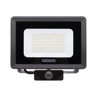 Светодиодный прожектор WOLTA WFL-50W/06s 50Вт 5700K IP65 с Датчиком