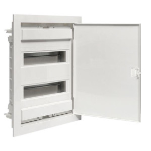 Встраиваемый силовой щит Nova 24 модулей с пластиковой дверью IP40 Proxima