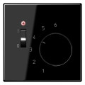 Терморегулятор Jung LS 990, механический, черный, TRLS231SW