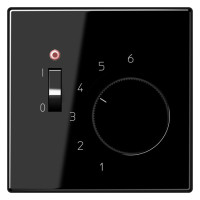 Терморегулятор Jung LS 990, механический, черный, TRLS231SW