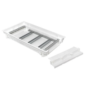 Основание силового щита Nova с DIN-рейками 36мод. IP41 PROxima EKF nv-pbase-36