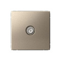 ARTGALLERY TV РОЗЕТКА оконечная 1DB, механизм, ШАМПАНЬ GAL000591