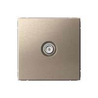 ARTGALLERY TV РОЗЕТКА оконечная 1DB, механизм, ШАМПАНЬ GAL000591