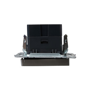 BRITE Розетка USB A+C 18Вт РЮ11-1-БрС сталь IEK