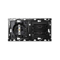 Simon 100 Кит 2 поста механизм 1 розетка Schuko + 2 з/у USB SC 2.1А + суппорт