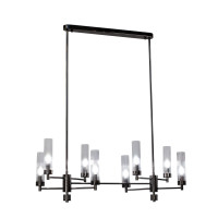 Люстра подвесная INDIGO SPL8 PEARL BLACK