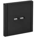 FORTE&PIANO Розетка USB A+A 3,1А FP149 черный IEK