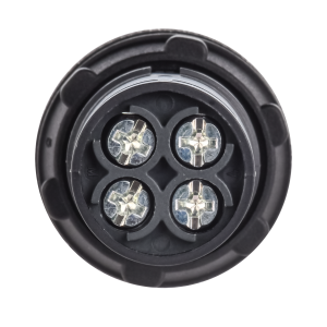 Переключатель IP65 2 позиции моноблок 1NO+1NC чёрный MASTER IEK