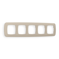 OF140365 Рамка OMEGA Ecta Серо-бежевый матовый 5-ая AMBRELLA VOLT