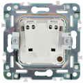 SKANDY Розетка без заземления без защитных шторок 10А SK-R02W арктический белый IEK