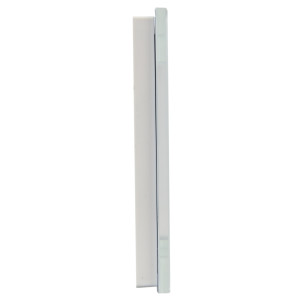BRITE Рамка 2-местная РУ-2-2-Бр стекло белый матовый IEK