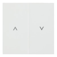 Клавиши выключателя для жалюзи, белый сатин (35613 MW)