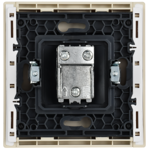 FORTE&PIANO Розетка TV проходная FP429 ваниль IEK