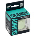 SKANDY Светорегулятор поворотный 600Вт SK-D01G мятный IEK