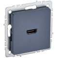 BRITE Розетка HDMI РHDMI-0-БрМ маренго IEK