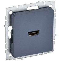 BRITE Розетка HDMI РHDMI-0-БрМ маренго IEK