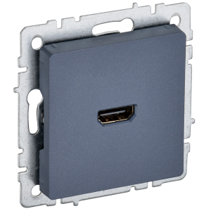 BRITE Розетка HDMI РHDMI-0-БрМ маренго IEK