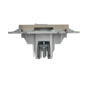 FLITE Розетка 2-местная компьютерная RJ45 категория 5Е UTP РК5е-2-0-ФлЛ льняной IEK