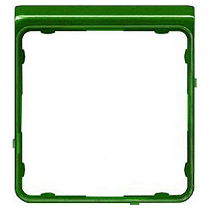 Внешняя рамка Jung CD 500, зеленый металлик, CDP82GNM