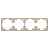 Четырехместная рамка, латте (35840 LT)