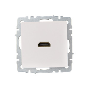 BRITE Розетка HDMI РHDMI-0-БрЖ жемчуг IEK