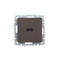 BRITE Розетка HDMI РHDMI-0-БрТБ темная бронза IEK