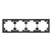 Четырехместная рамка классик, черный сатин (35940 MB)