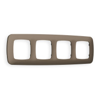 OF140634 Рамка OMEGA Ecta Темная бронза матовый 4-ая AMBRELLA VOLT