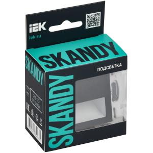 SKANDY Подсветка LED встраиваемая SK-L01Bl черный IEK