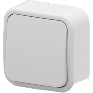 Arvia Electric, Aria, Выключатель одноклавишный, IP-20 (белый)