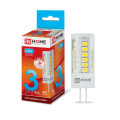 Лампа светодиодная LED-JC-VC 3Вт 12В G4 4000К 260лм IN HOME 4690612019796