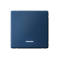 ARTGALLERY 1-клавишный ВЫКЛЮЧАТЕЛЬ с подсветкой, 10АХ, механизм, быстрозажим. клем., АКВАМАРИН GAL001113S