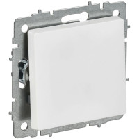 Выключатель 1-кл. СП BRITE ВС10-1-0-БрАБ 10А механизм арктич. бел. IEK BR-V10-0-10-K91
