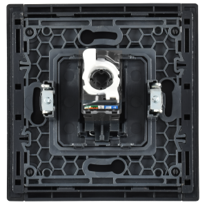 FORTE&PIANO Розетка компьютерная RJ45 кат.6 FP131 черный IEK