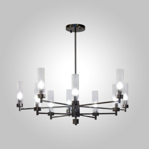 Люстра подвесная INDIGO SP10 PEARL BLACK